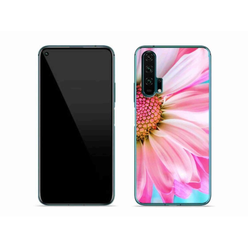 Gelový kryt mmCase na mobil Honor 20 Pro - růžová květina