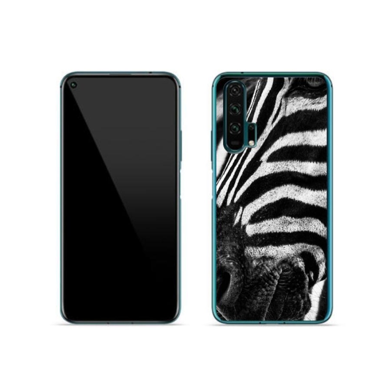 Gelový kryt mmCase na mobil Honor 20 Pro - zebra