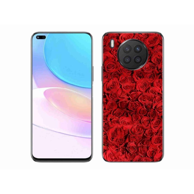 Gelový kryt mmCase na mobil Honor 50 Lite - růže