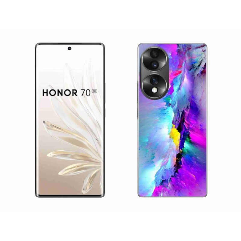 Gelový kryt mmCase na mobil Honor 70 - abstrakt