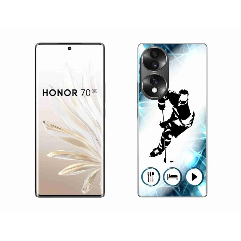 Gelový kryt mmCase na mobil Honor 70 - hokej 1