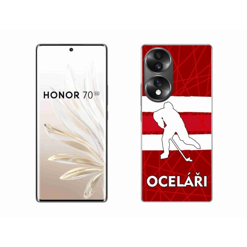 Gelový kryt mmCase na mobil Honor 70 - Oceláři