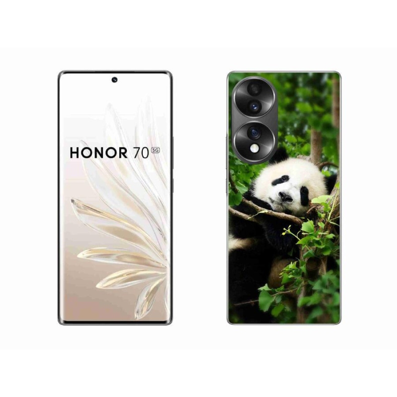 Gelový kryt mmCase na mobil Honor 70 - panda