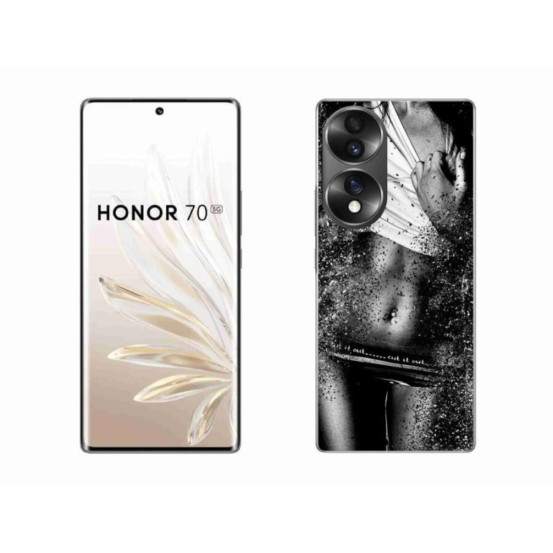 Gelový kryt mmCase na mobil Honor 70 - sexy žena 1