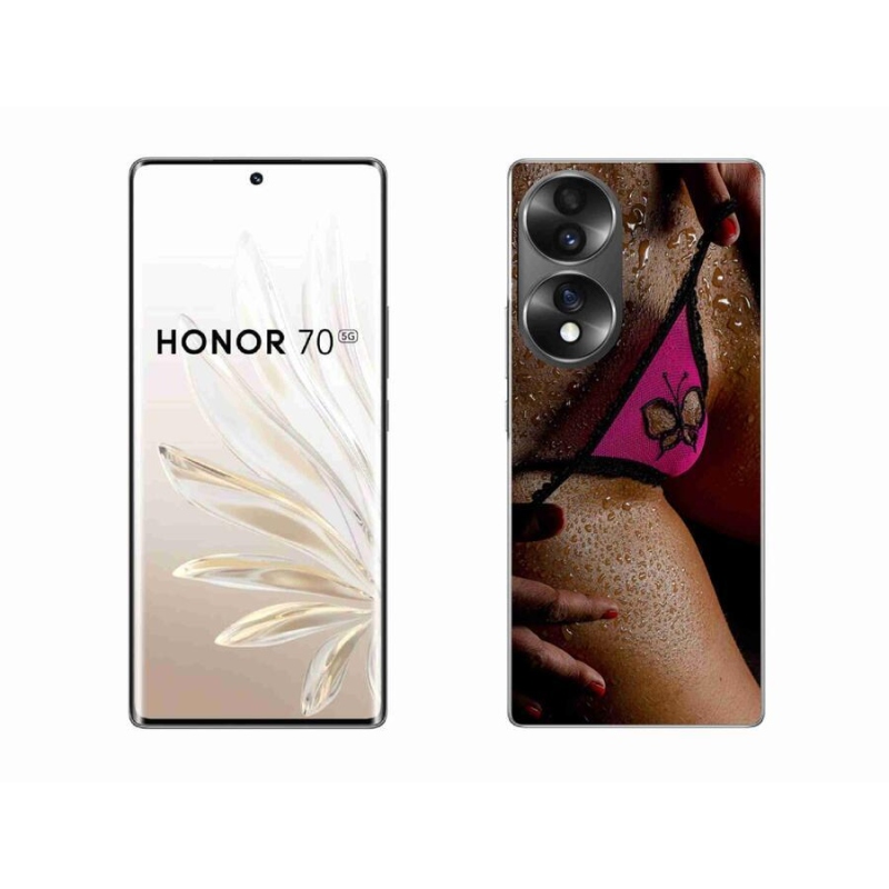 Gelový kryt mmCase na mobil Honor 70 - sexy žena