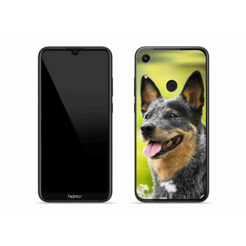 Gelový kryt mmCase na mobil Honor 8A - australský honácký pes