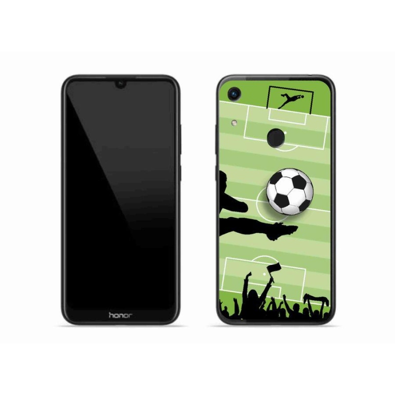Gelový kryt mmCase na mobil Honor 8A - fotbal 3
