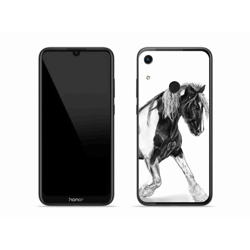 Gelový kryt mmCase na mobil Honor 8A - kůň
