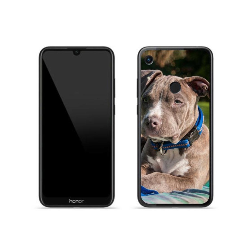 Gelový kryt mmCase na mobil Honor 8A - pitbull