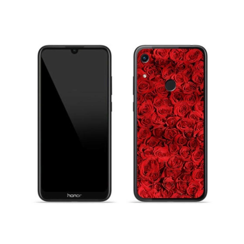 Gelový kryt mmCase na mobil Honor 8A - růže