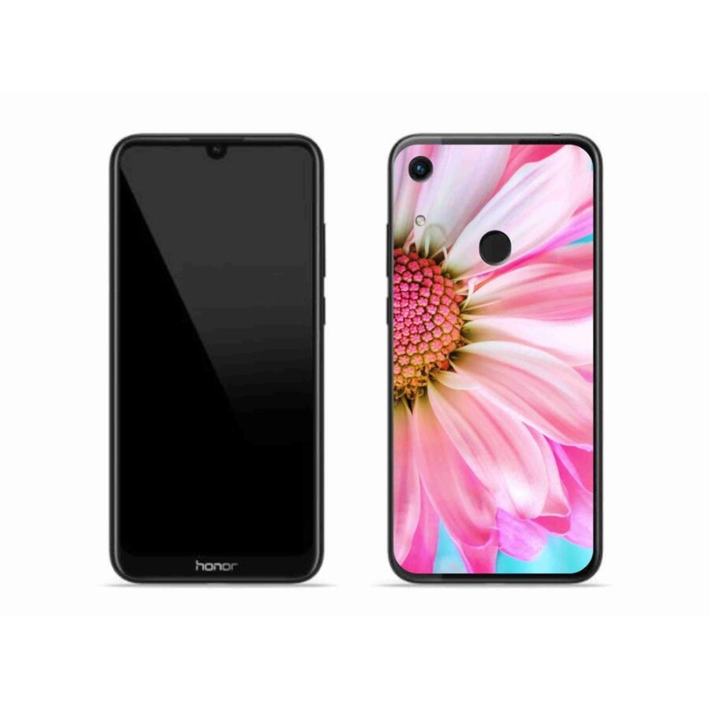 Gelový kryt mmCase na mobil Honor 8A - růžová květina