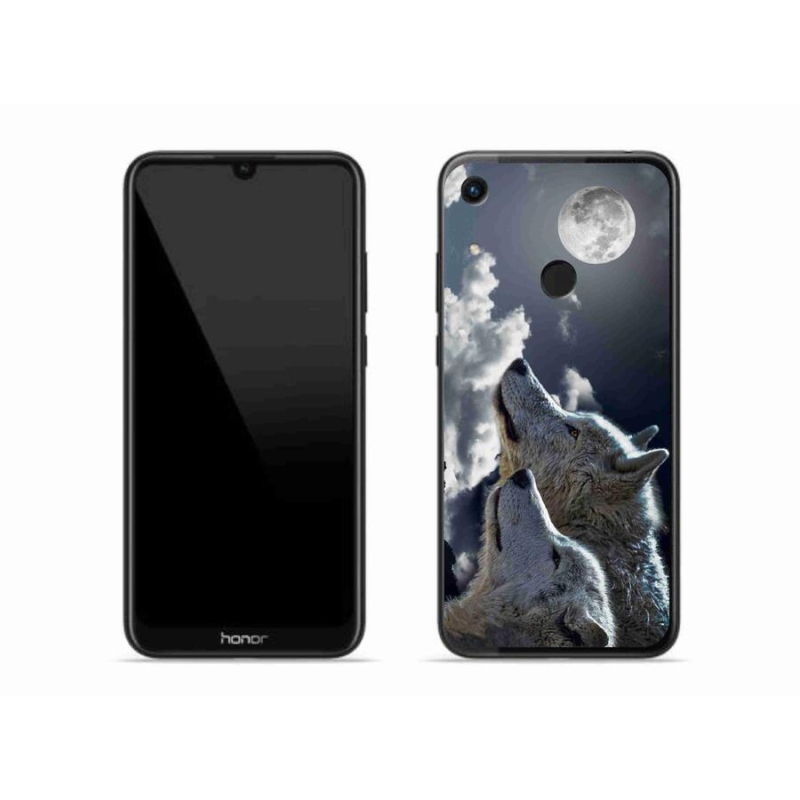 Gelový kryt mmCase na mobil Honor 8A - vlci