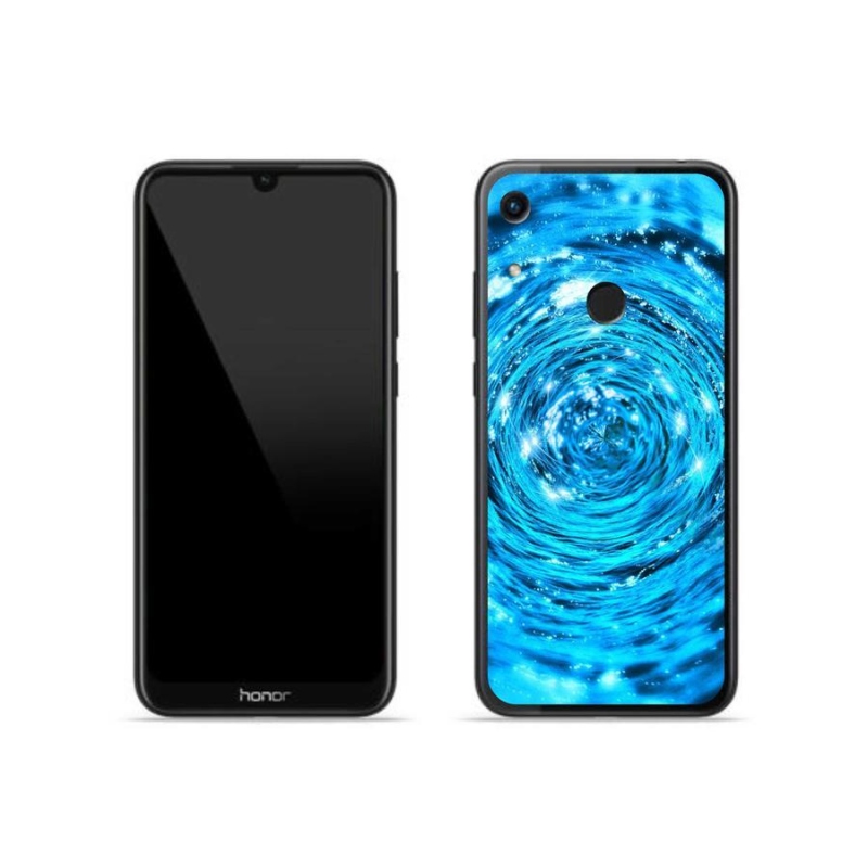 Gelový kryt mmCase na mobil Honor 8A - vodní vír