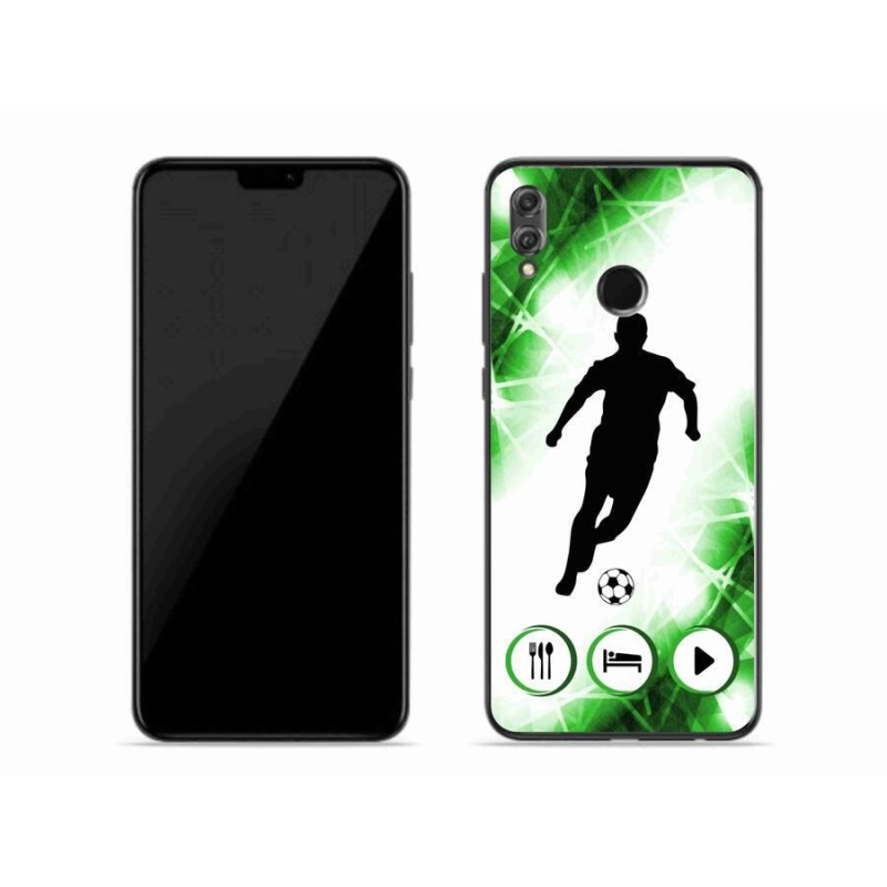Gelový kryt mmCase na mobil Honor 8X - fotbalista