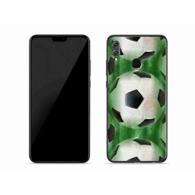 Gelový kryt mmCase na mobil Honor 8X - fotbalový míč