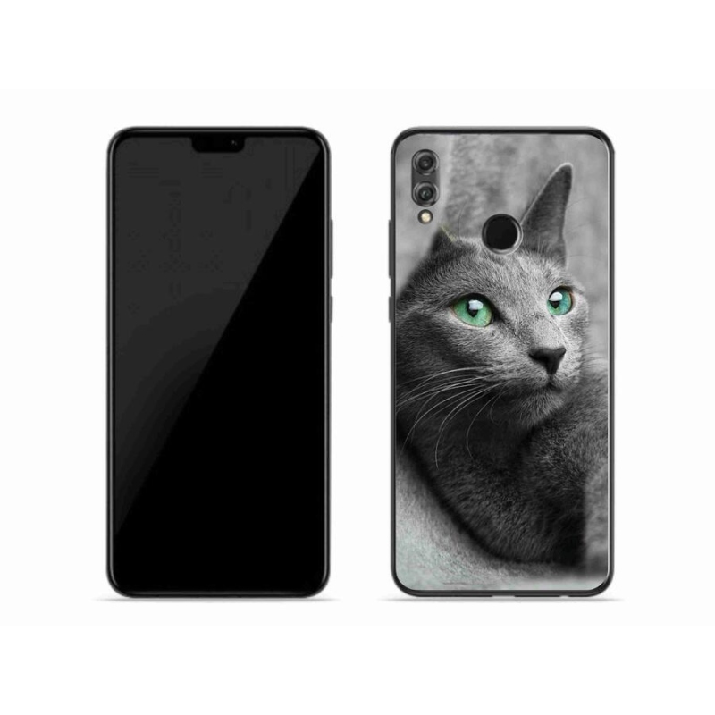 Gelový kryt mmCase na mobil Honor 8X - kočka 2