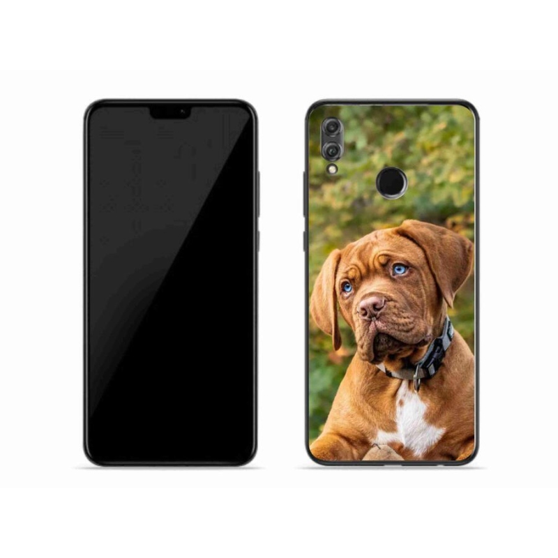 Gelový kryt mmCase na mobil Honor 8X - štěně