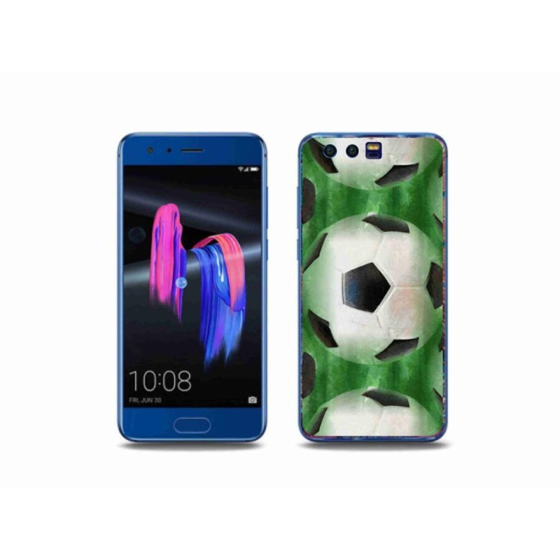 Gelový kryt mmCase na mobil Honor 9 - fotbalový míč