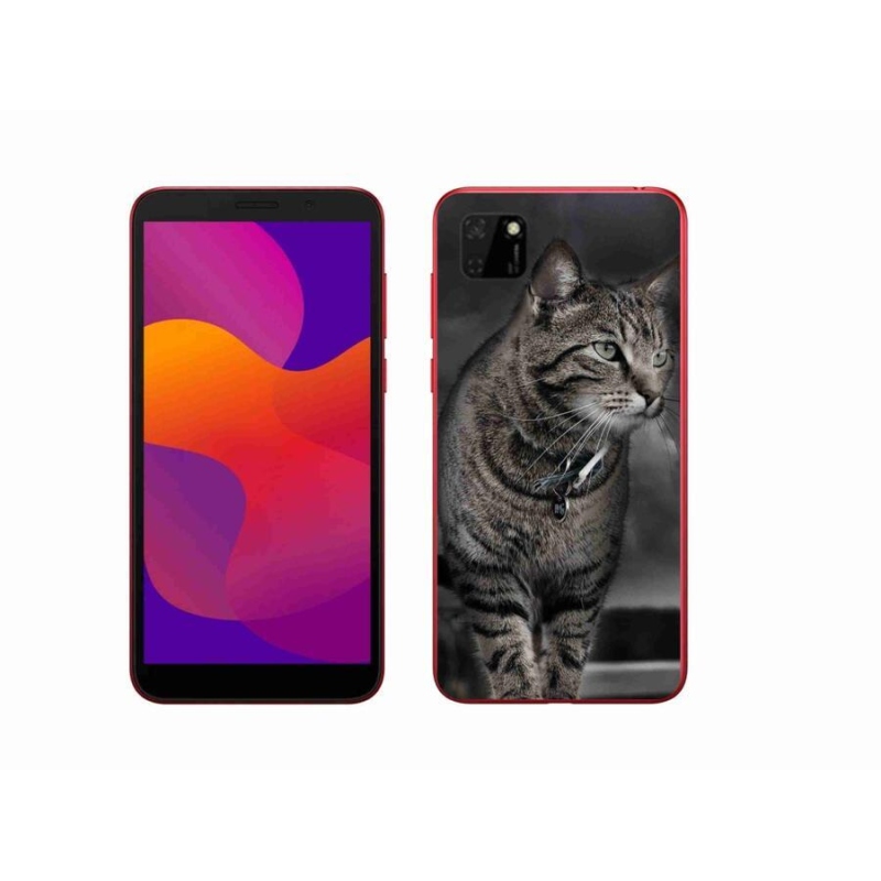 Gelový kryt mmCase na mobil Honor 9S - kočka