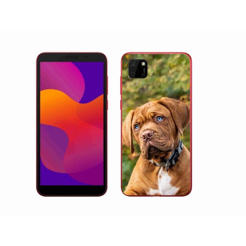 Gelový kryt mmCase na mobil Honor 9S - štěně