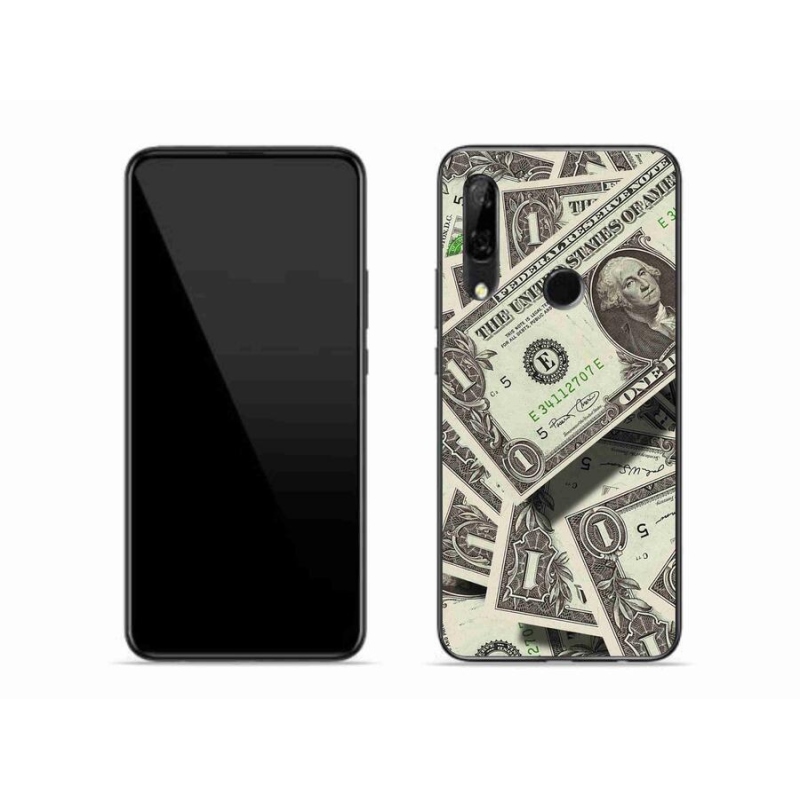 Gelový kryt mmCase na mobil Honor 9X - americký dolar