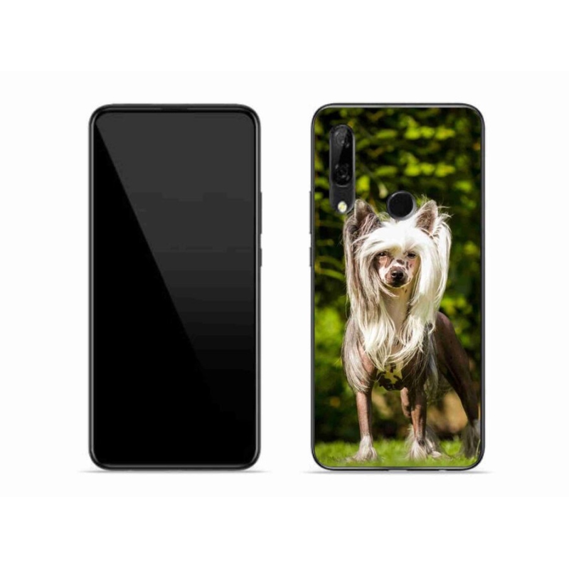 Gelový kryt mmCase na mobil Honor 9X - čínský chocholatý pes