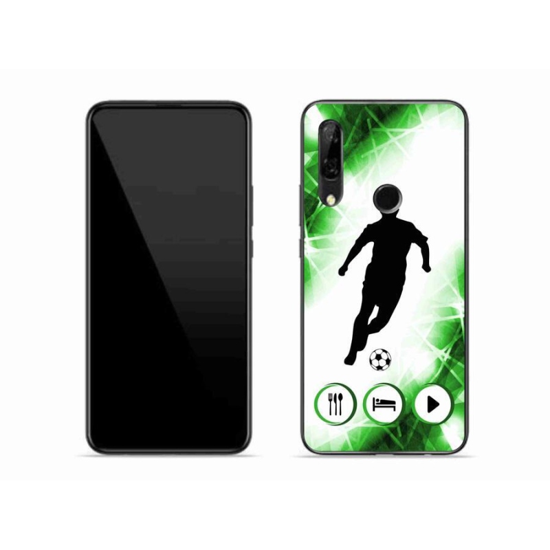 Gelový kryt mmCase na mobil Honor 9X - fotbalista