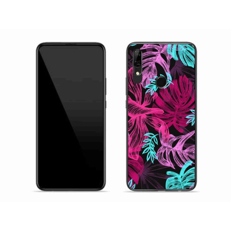 Gelový kryt mmCase na mobil Honor 9X - květiny 1