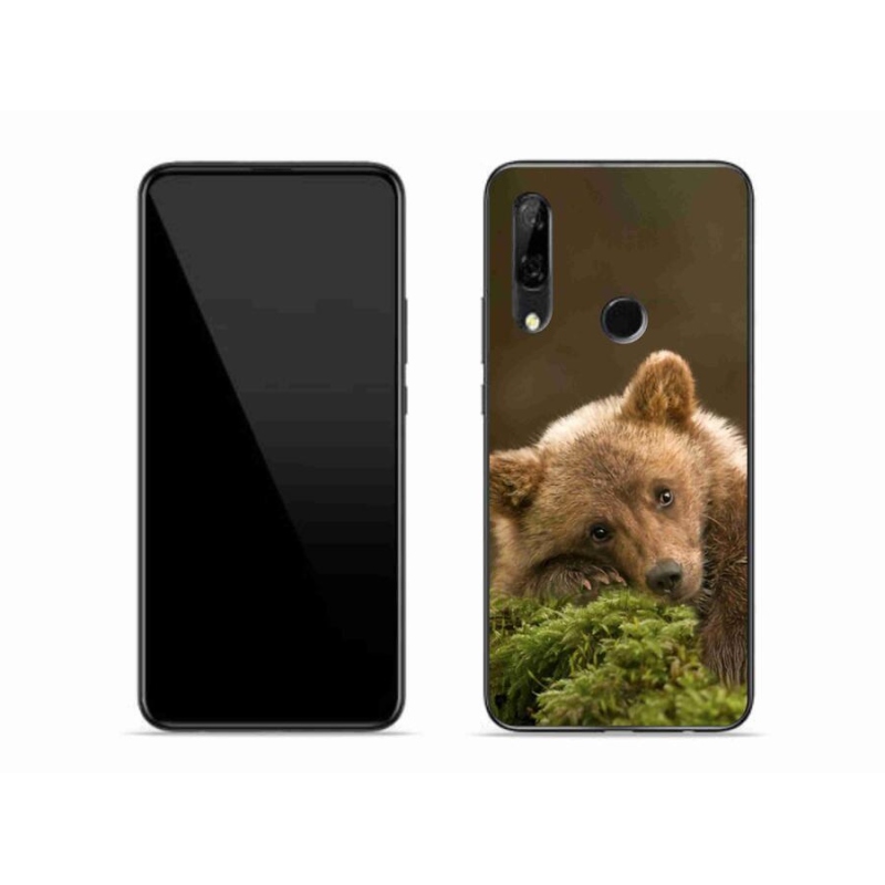 Gelový kryt mmCase na mobil Honor 9X - medvěd