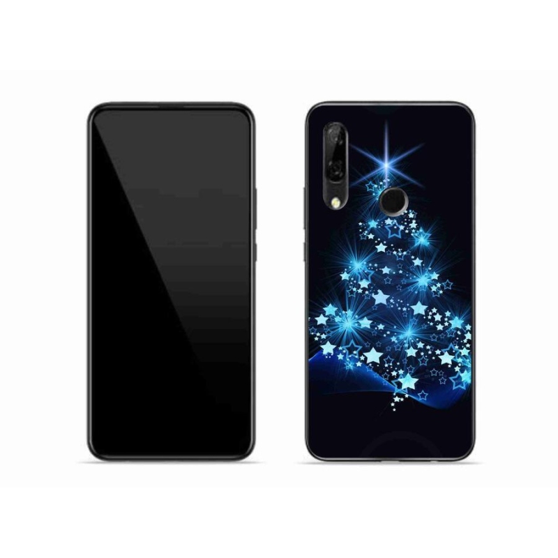 Gelový kryt mmCase na mobil Honor 9X - vánoční stromek