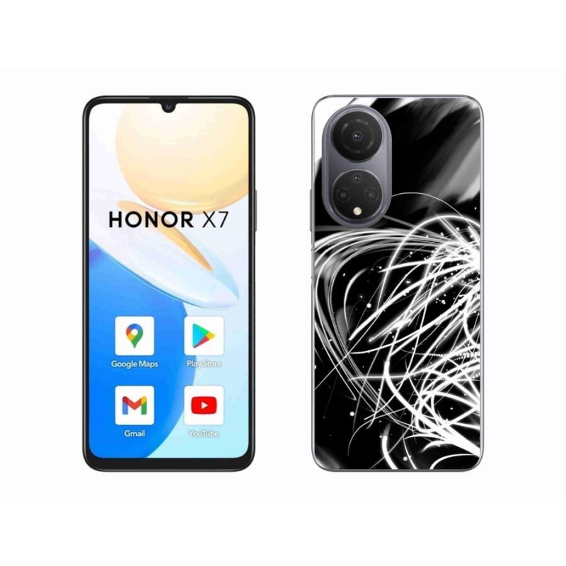 Gelový kryt mmCase na mobil Honor X7 - abstrakt 2