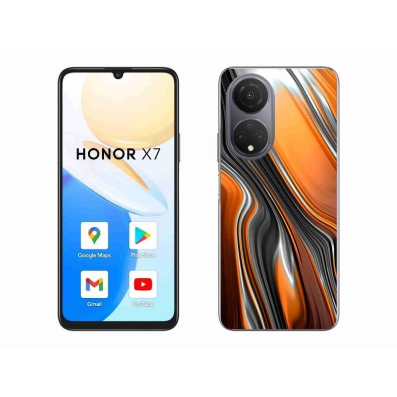 Gelový kryt mmCase na mobil Honor X7 - abstrakt 3