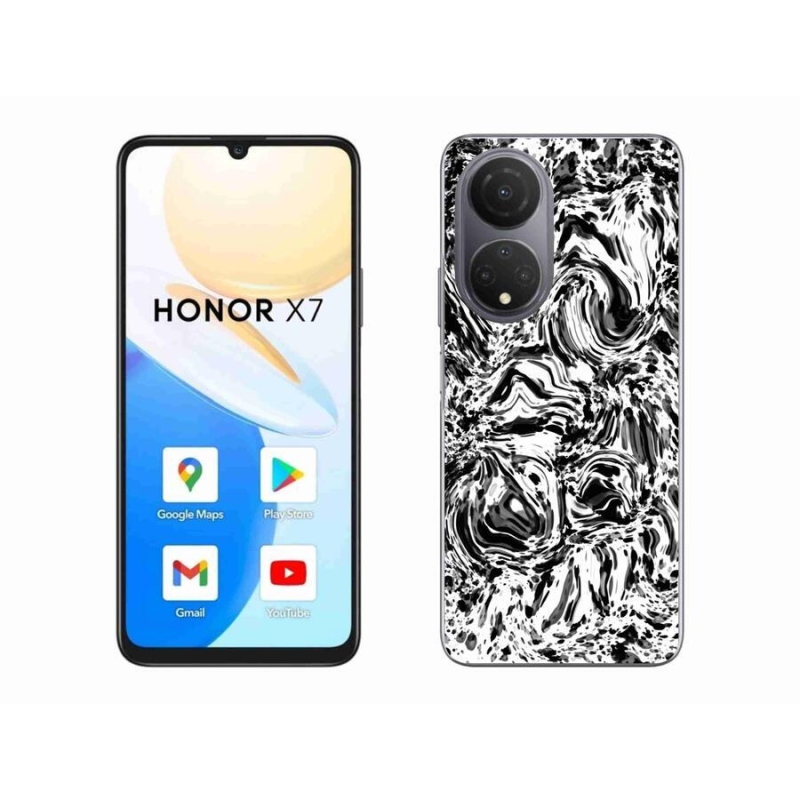 Gelový kryt mmCase na mobil Honor X7 - abstrakt 4
