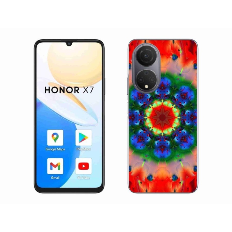 Gelový kryt mmCase na mobil Honor X7 - abstrakt 5