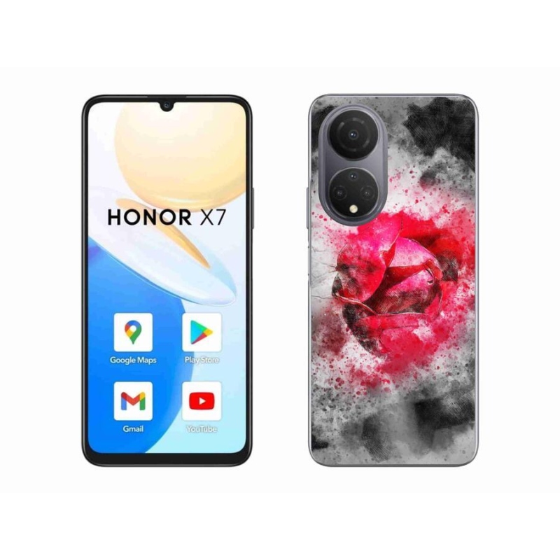 Gelový kryt mmCase na mobil Honor X7 - abstrakt 9