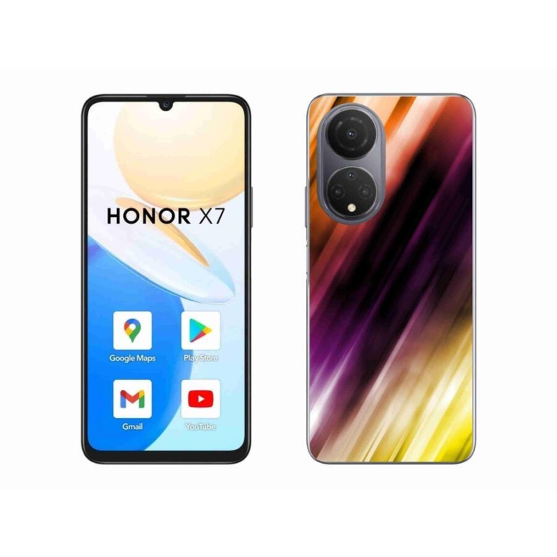 Gelový kryt mmCase na mobil Honor X7 - abstraktní vzor 5