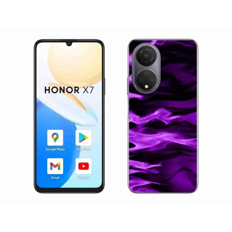 Gelový kryt mmCase na mobil Honor X7 - abstraktní vzor 9