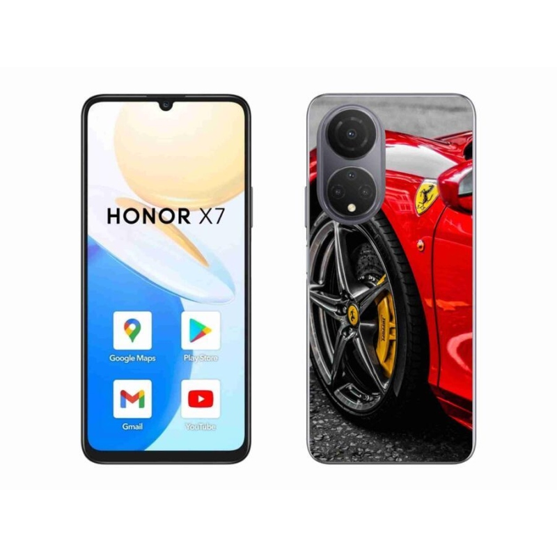 Gelový kryt mmCase na mobil Honor X7 - auto 1