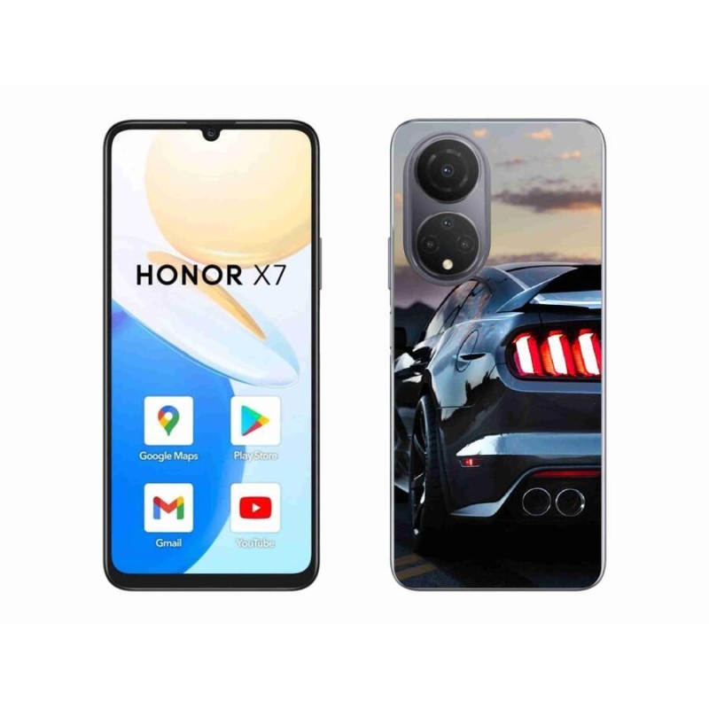 Gelový kryt mmCase na mobil Honor X7 - auto 7
