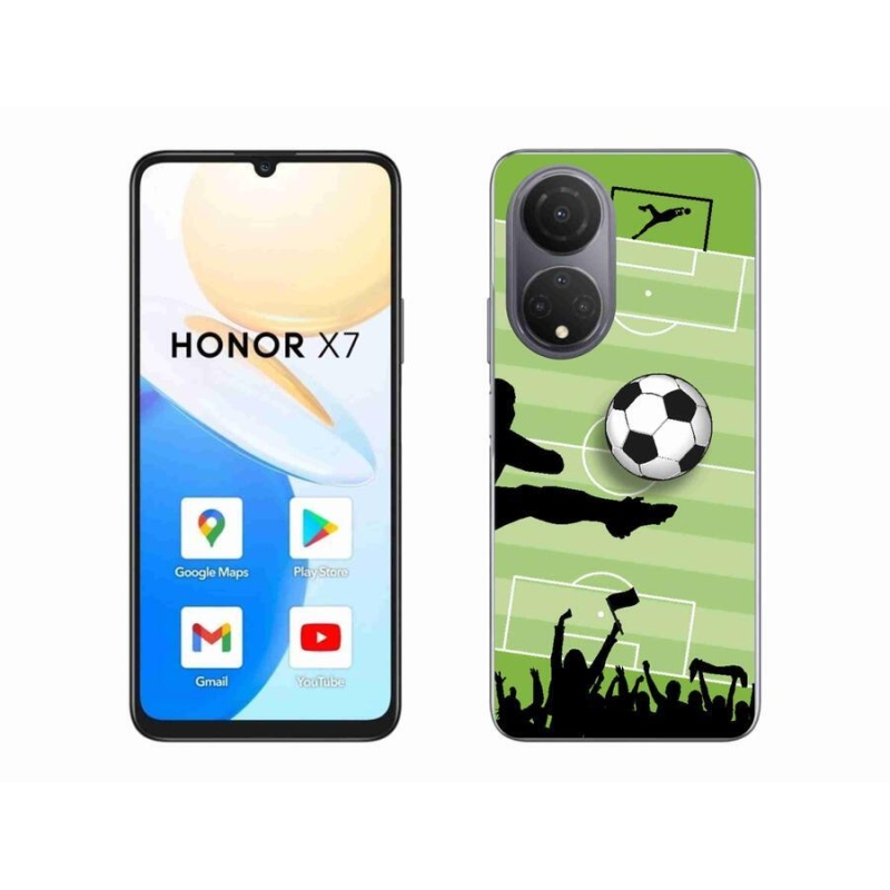 Gelový kryt mmCase na mobil Honor X7 - fotbal 3