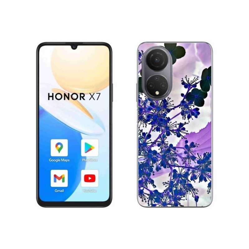 Gelový kryt mmCase na mobil Honor X7 - květ hortenzie