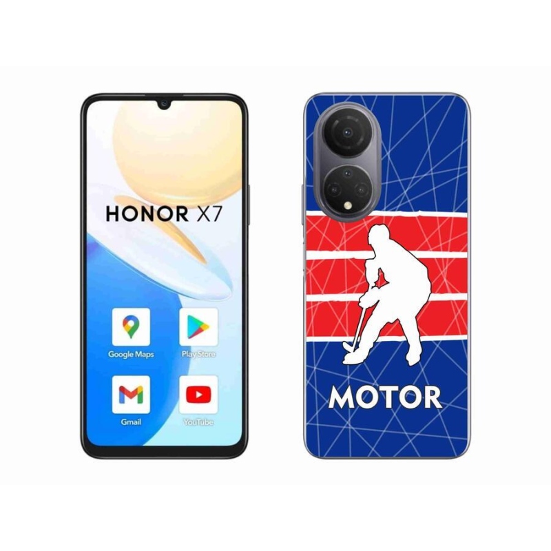 Gelový kryt mmCase na mobil Honor X7 - Motor
