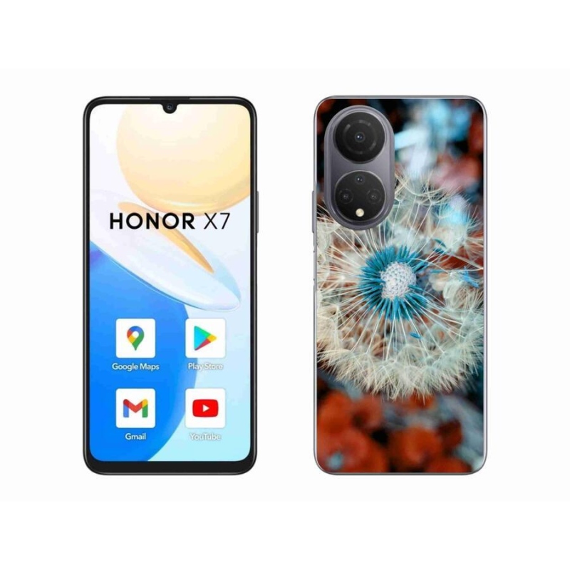 Gelový kryt mmCase na mobil Honor X7 - odkvetlá pampeliška 1