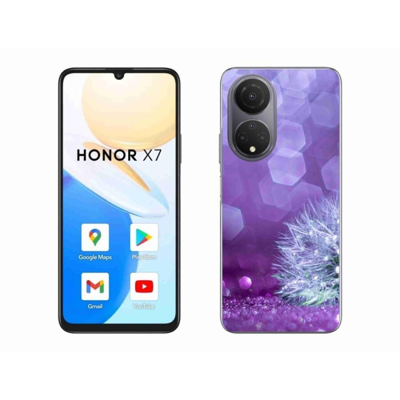 Gelový kryt mmCase na mobil Honor X7 - odkvetlá pampeliška 2