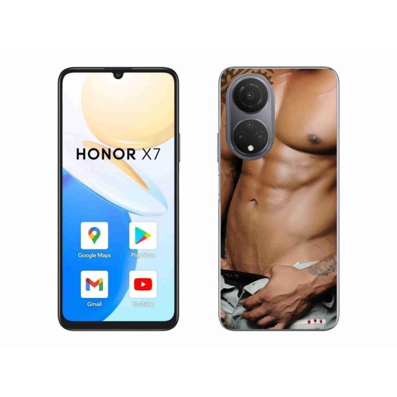 Gelový kryt mmCase na mobil Honor X7 - sexy muž