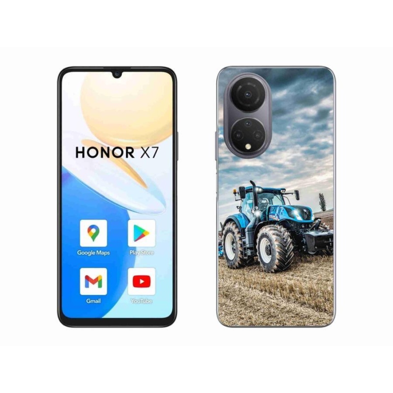 Gelový kryt mmCase na mobil Honor X7 - traktor 2