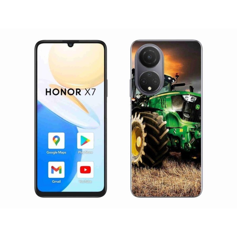 Gelový kryt mmCase na mobil Honor X7 - traktor