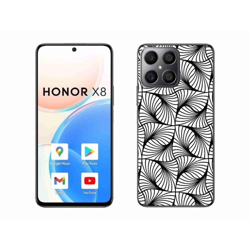 Gelový kryt mmCase na mobil Honor X8 4G - abstrakt 11