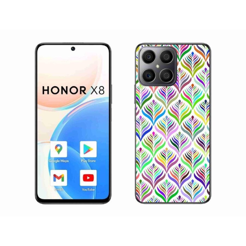 Gelový kryt mmCase na mobil Honor X8 4G - abstrakt 15