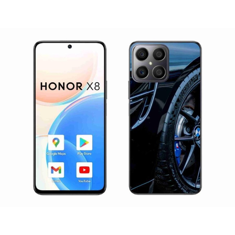 Gelový kryt mmCase na mobil Honor X8 4G - auto 2